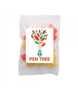 Small Confectionery Bag - Mini Jelly Beans (Corporate Colours)
