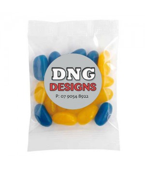 Medium Confectionery Bag - Mini Jelly Beans (Corporate Colour)