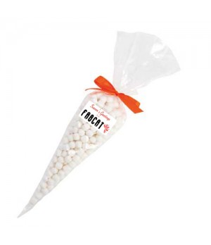Confectionery Cones with Mint Drops