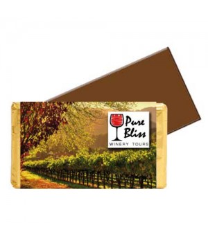 Small Chocolate Bar- Available in Premium Belgian OR Standard Chocolate