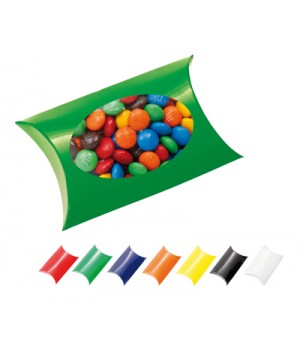 Window Pillow Box with M&M's