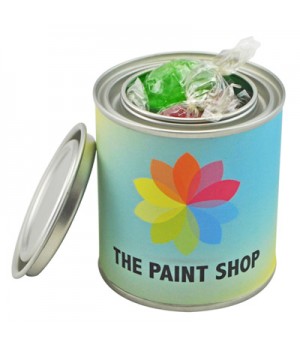 Small Paint Tin with Mixed Acid Drops