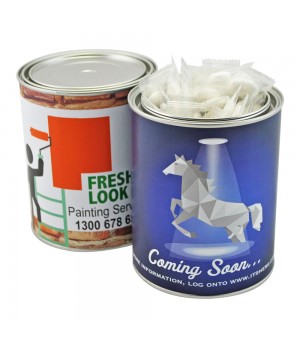 Large Paint Tin with Individually Wrapped Mints