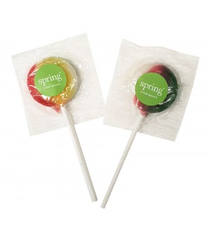 Branded Assorted Colour Mix Flat Lollipops (NEW)