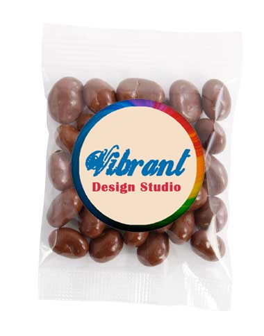 Medium Confectionery Bag - Chocolate Sultanas or Chocolate Peanuts