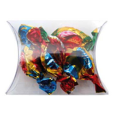 Clear Pillow Box with Toffees