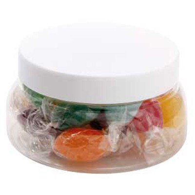 Large Plastic Jar with Mixed Acid Drops