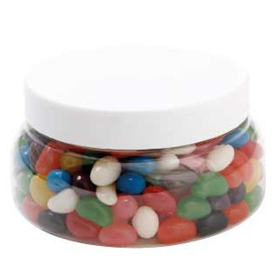 Large Plastic Jar with Mixed Mini Jelly Beans