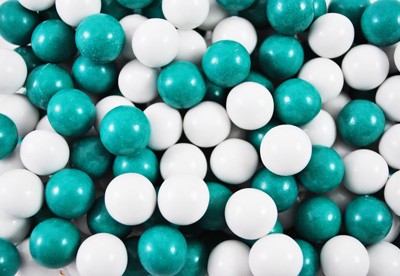 Green and White Chocolate Mint balls