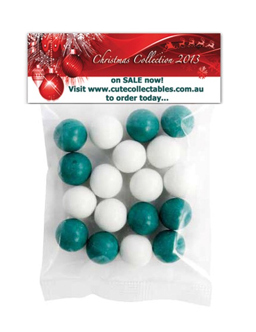 Chocolate Mint Balls (White and Green)