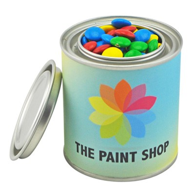 Small Paint Tin with Mixed Chocolate Gems