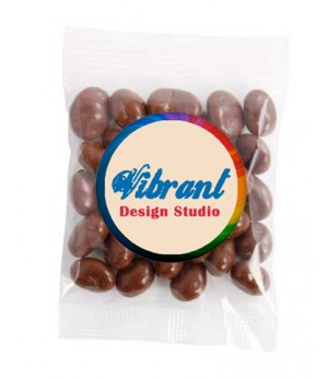 Medium Confectionery Bag - Chocolate Sultanas or Chocolate Peanuts