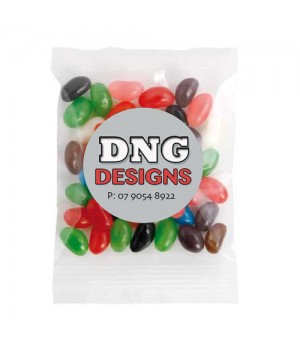 Medium Confectionery Bag - Mixed Mini Jelly Beans