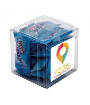 Big Clear Cube with Mentos