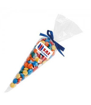 Confectionery Cones with Mixed Chocolate Gems