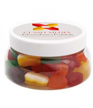 Large Plastic Jar with Mixed Lollies