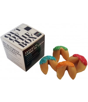 Custom Printed Paper Noodle Box or Cubes Boxes with Fortune Cookies