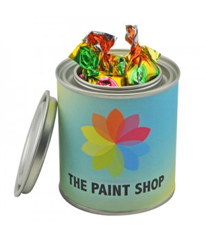 Small Paint Tin with Toffees