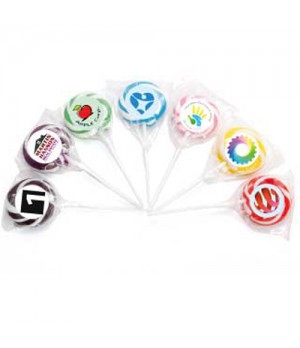 Swirl Lollipop Single Colour _ Small