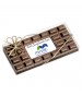 385 grams of Chocolates- Large Chocolate bar with Custom Printed Centre Piece
