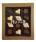 12Pc Chocolate Gift box with Gold/Silver plated Logo