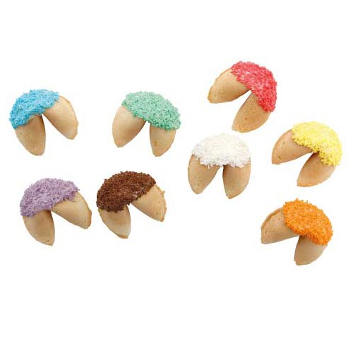 Choc Dipped Fortune Cookies_ with Sprinkles